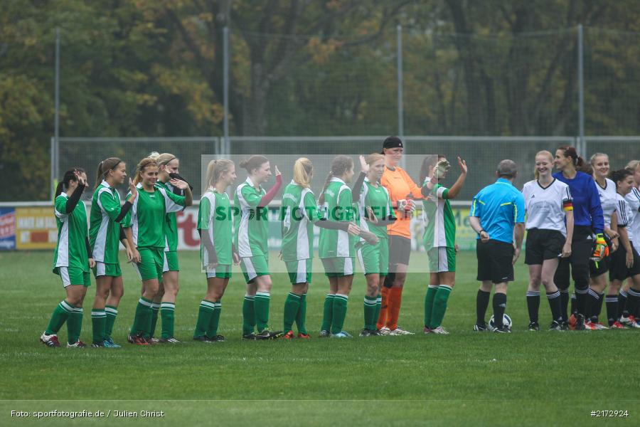 Kreisliga, 16.10.2016, Frauenfussball, Damen, 1. FC Eibstadt 05, FV Karlstadt - Bild-ID: 2172924