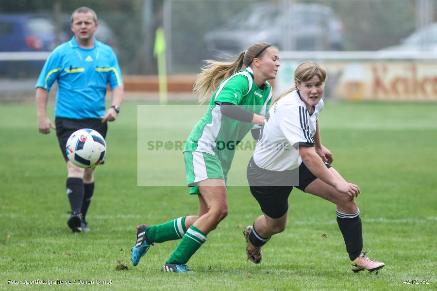 Kreisliga, 16.10.2016, Frauenfussball, Damen, 1. FC Eibstadt 05, FV Karlstadt - Bild-ID: 2172932