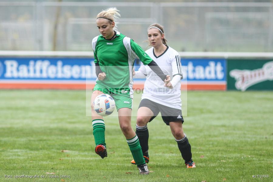 Kreisliga, 16.10.2016, Frauenfussball, Damen, 1. FC Eibstadt 05, FV Karlstadt - Bild-ID: 2172933