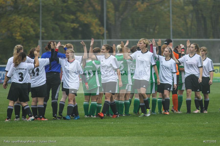 Kreisliga, 16.10.2016, Frauenfussball, Damen, 1. FC Eibstadt 05, FV Karlstadt - Bild-ID: 2172935