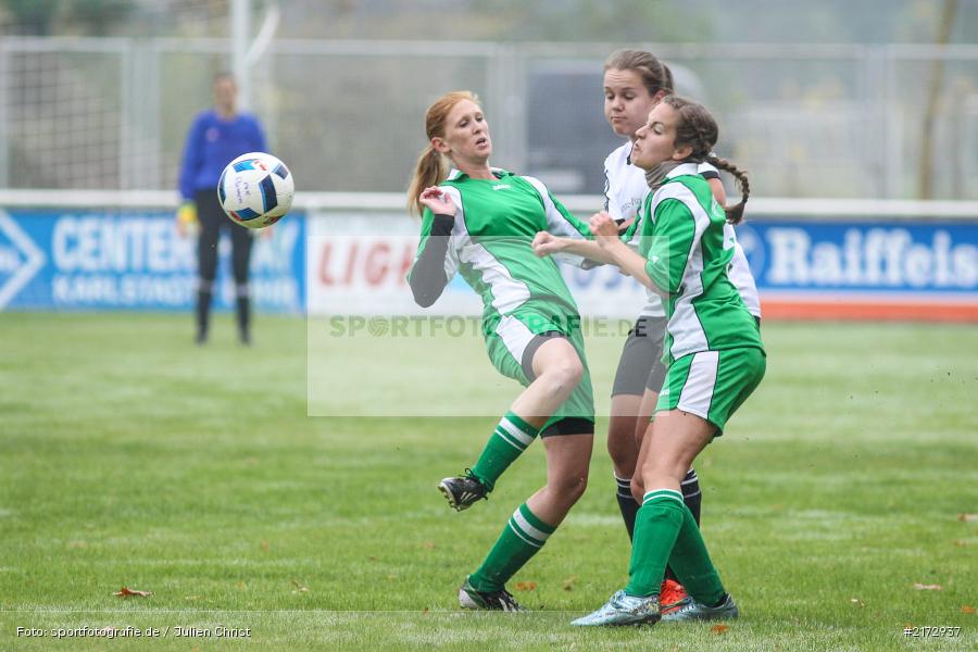 Kreisliga, 16.10.2016, Frauenfussball, Damen, 1. FC Eibstadt 05, FV Karlstadt - Bild-ID: 2172937 Kreisliga, 16.10.2016, Frauenfussball, Damen, 1. FC Eibstadt 05, FV Karlstadt - Bild-ID: 2172937