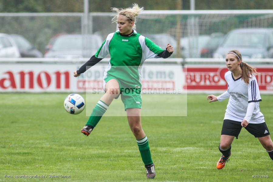Kreisliga, 16.10.2016, Frauenfussball, Damen, 1. FC Eibstadt 05, FV Karlstadt - Bild-ID: 2172948