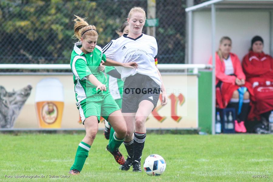 Kreisliga, 16.10.2016, Frauenfussball, Damen, 1. FC Eibstadt 05, FV Karlstadt - Bild-ID: 2172952