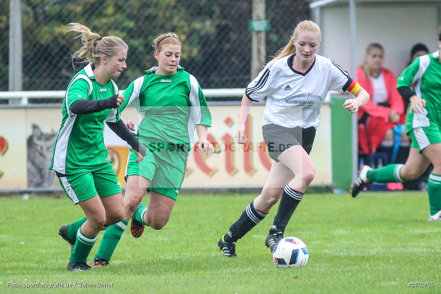 Kreisliga, 16.10.2016, Frauenfussball, Damen, 1. FC Eibstadt 05, FV Karlstadt - Bild-ID: 2172953