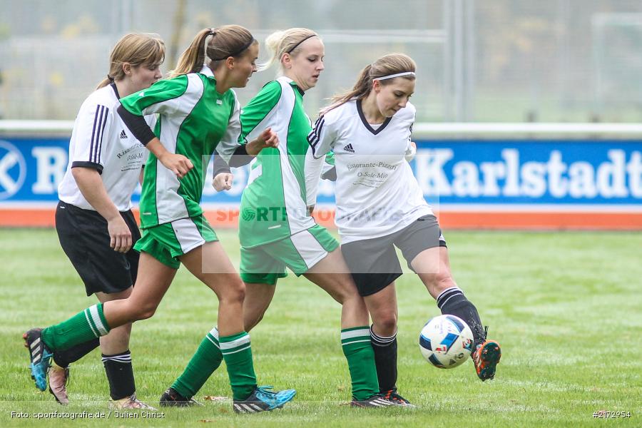 Kreisliga, 16.10.2016, Frauenfussball, Damen, 1. FC Eibstadt 05, FV Karlstadt - Bild-ID: 2172954