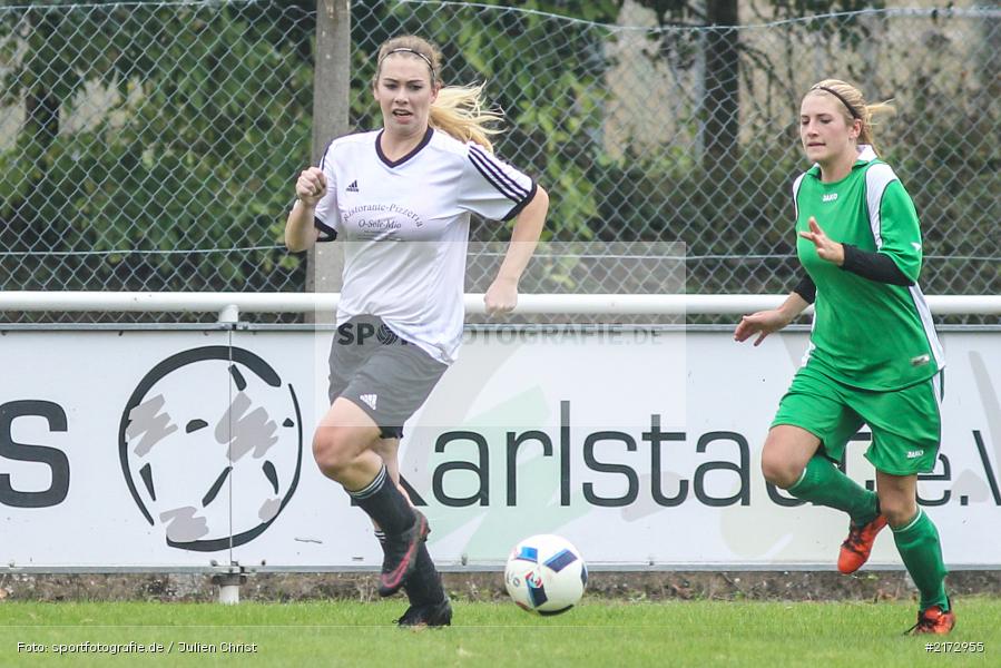 Kreisliga, 16.10.2016, Frauenfussball, Damen, 1. FC Eibstadt 05, FV Karlstadt - Bild-ID: 2172955