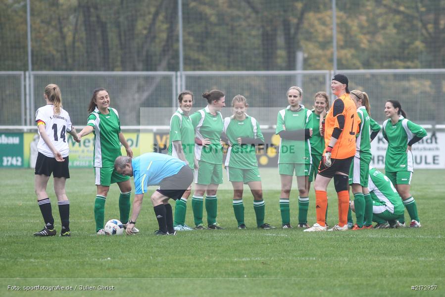 Kreisliga, 16.10.2016, Frauenfussball, Damen, 1. FC Eibstadt 05, FV Karlstadt - Bild-ID: 2172957