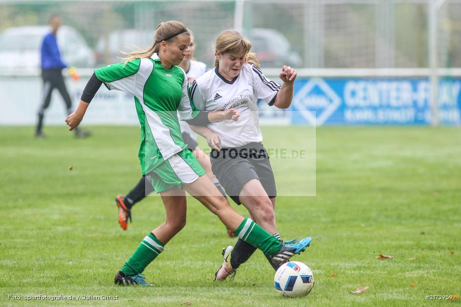 Kreisliga, 16.10.2016, Frauenfussball, Damen, 1. FC Eibstadt 05, FV Karlstadt - Bild-ID: 2172959