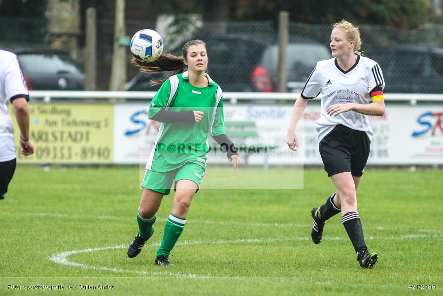 Kreisliga, 16.10.2016, Frauenfussball, Damen, 1. FC Eibstadt 05, FV Karlstadt - Bild-ID: 2172988