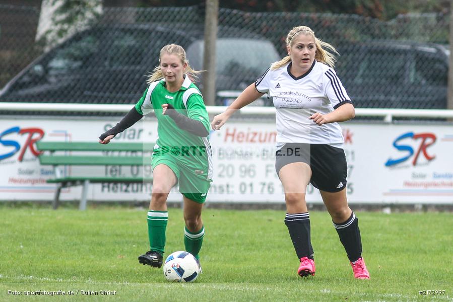 Kreisliga, 16.10.2016, Frauenfussball, Damen, 1. FC Eibstadt 05, FV Karlstadt - Bild-ID: 2172997