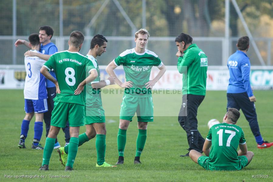 16.10.2016, Bezirksliga Ufr. West, BSC Aschaffenburg-Schweinheim, FV Karlstadt - Bild-ID: 2173025