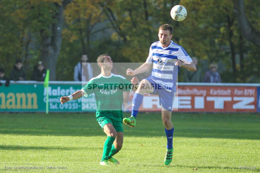 16.10.2016, Bezirksliga Ufr. West, BSC Aschaffenburg-Schweinheim, FV Karlstadt - Bild-ID: 2173060