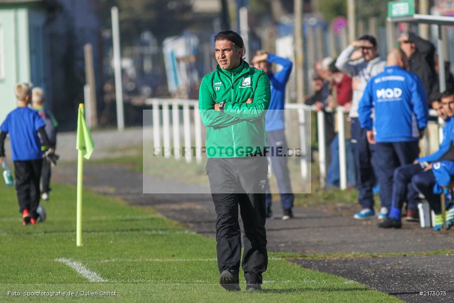 16.10.2016, Bezirksliga Ufr. West, BSC Aschaffenburg-Schweinheim, FV Karlstadt - Bild-ID: 2173073