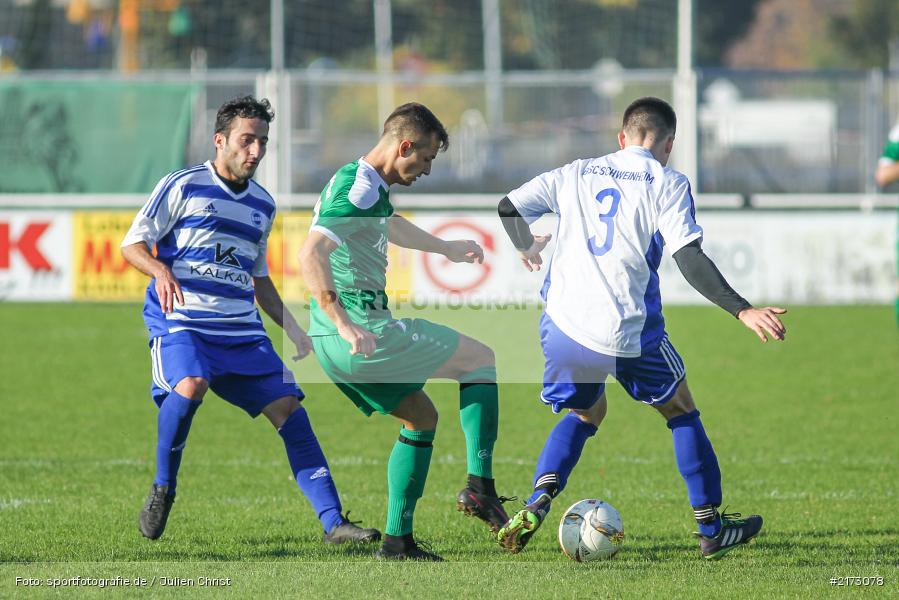 16.10.2016, Bezirksliga Ufr. West, BSC Aschaffenburg-Schweinheim, FV Karlstadt - Bild-ID: 2173078 16.10.2016, Bezirksliga Ufr. West, BSC Aschaffenburg-Schweinheim, FV Karlstadt - Bild-ID: 2173078