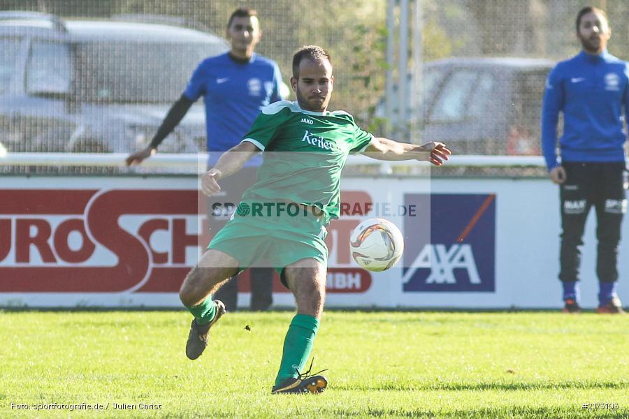 16.10.2016, Bezirksliga Ufr. West, BSC Aschaffenburg-Schweinheim, FV Karlstadt - Bild-ID: 2173103