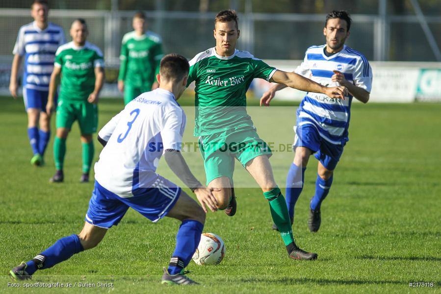 16.10.2016, Bezirksliga Ufr. West, BSC Aschaffenburg-Schweinheim, FV Karlstadt - Bild-ID: 2173118