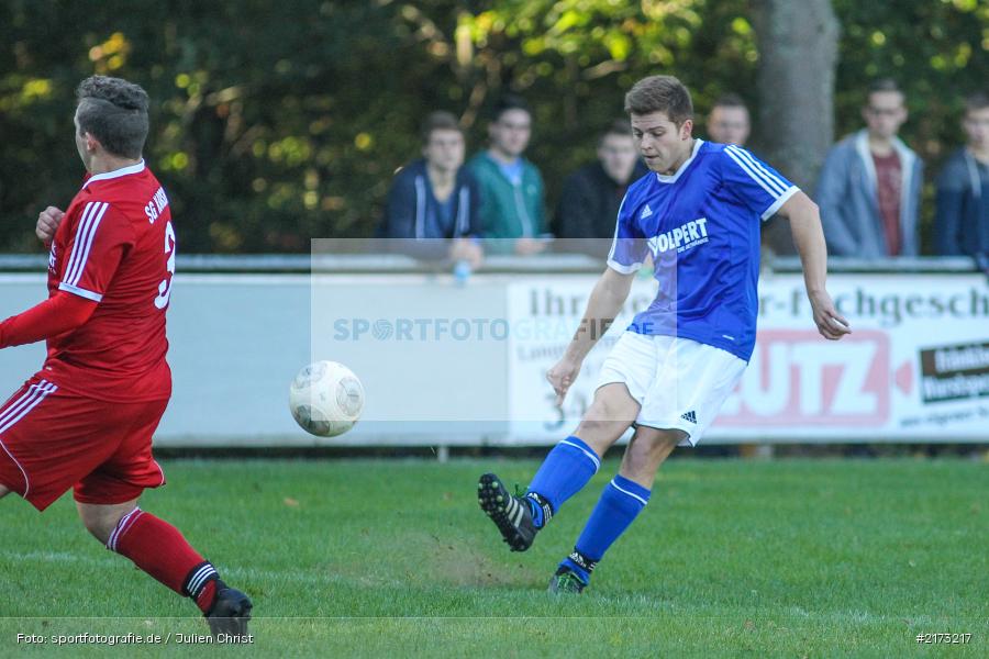 16.10.2016, Kreisklasse, FC Karsbach, FV Wernfeld/Adelsberg - Bild-ID: 2173217