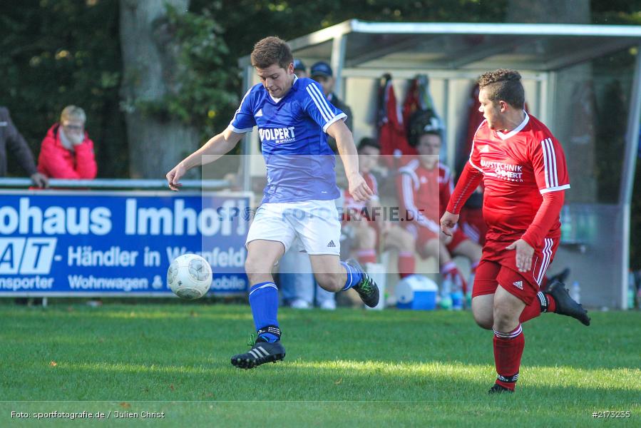 16.10.2016, Kreisklasse, FC Karsbach, FV Wernfeld/Adelsberg - Bild-ID: 2173235
