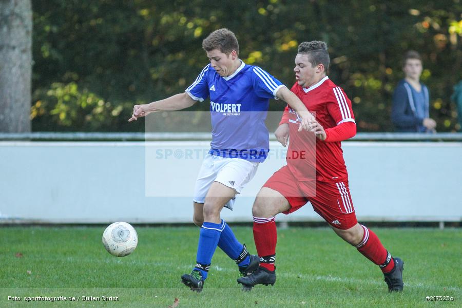 16.10.2016, Kreisklasse, FC Karsbach, FV Wernfeld/Adelsberg - Bild-ID: 2173236