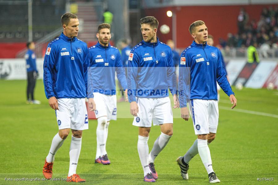 Dennis Kempe, Würzburg, Flyeralarm-Arena, Bundesliga, 21.10.2016, Fußball, 2. Bundesliga, Karlsruher SC, FC Würzburger Kickers - Bild-ID: 2173423