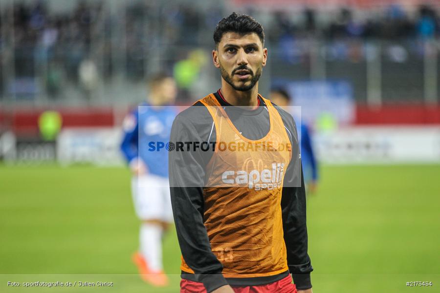 Elia Soriano, Würzburg, Flyeralarm-Arena, Bundesliga, 21.10.2016, Fußball, 2. Bundesliga, Karlsruher SC, FC Würzburger Kickers - Bild-ID: 2173434