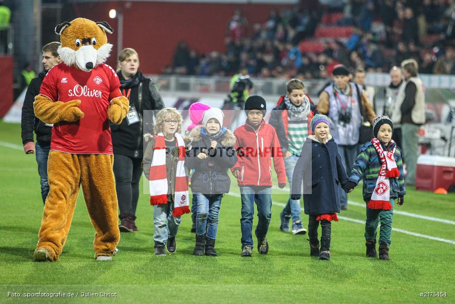 Fuchs, Kinderbetreuung, Würzburg, Flyeralarm-Arena, Bundesliga, 21.10.2016, Fußball, 2. Bundesliga, Karlsruher SC, FC Würzburger Kickers - Bild-ID: 2173454