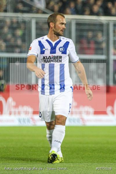 Erwin Hoffer, Würzburg, Flyeralarm-Arena, Bundesliga, 21.10.2016, Fußball, 2. Bundesliga, Karlsruher SC, FC Würzburger Kickers - Bild-ID: 2173528