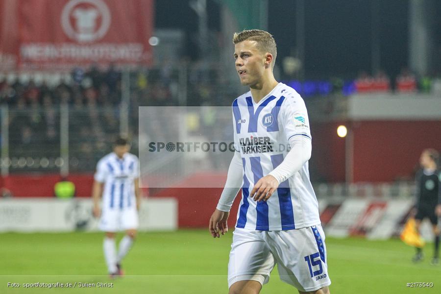 Florian Kamberi, Würzburg, Flyeralarm-Arena, Bundesliga, 21.10.2016, Fußball, 2. Bundesliga, Karlsruher SC, FC Würzburger Kickers - Bild-ID: 2173540