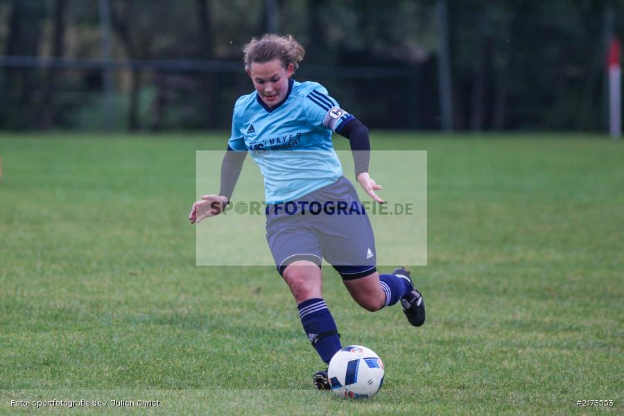 Julia Siegler, Fussball, 22.10.2016, Bezirksliga Frauen, SpVgg Adelsberg, FC Karsbach 2 - Bild-ID: 2173553