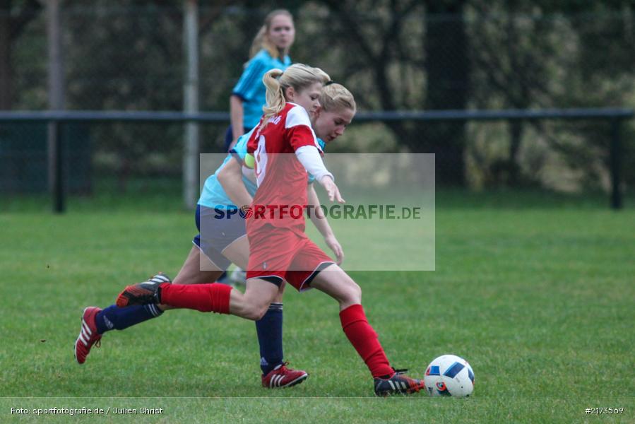 Julia Hildenbeutel, Fussball, 22.10.2016, Bezirksliga Frauen, SpVgg Adelsberg, FC Karsbach 2 - Bild-ID: 2173569