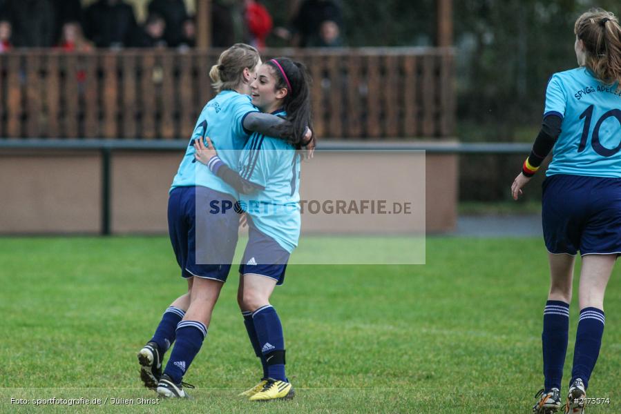 Fatma Soytekin, Katharina Weigand, Fussball, 22.10.2016, Bezirksliga Frauen, SpVgg Adelsberg, FC Karsbach 2 - Bild-ID: 2173574