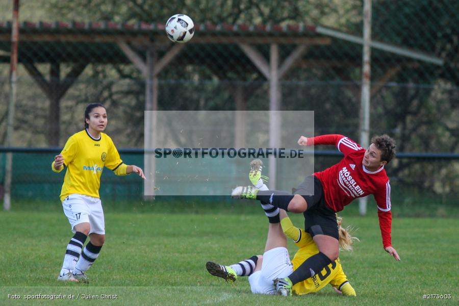 Lynn Köppe, Daniela Siedler, 22.10.2016, Fussball, Landesliga Nord Frauen, SpVgg Oberfranken Bayreuth, FC Karsbach - Bild-ID: 2173603