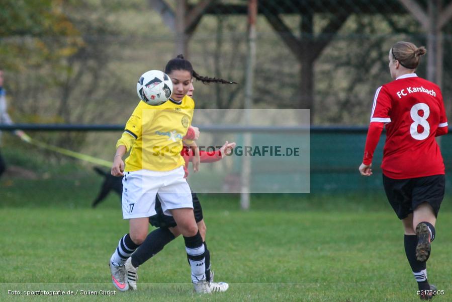 Vjollca Mustafa, 22.10.2016, Fussball, Landesliga Nord Frauen, SpVgg Oberfranken Bayreuth, FC Karsbach - Bild-ID: 2173605