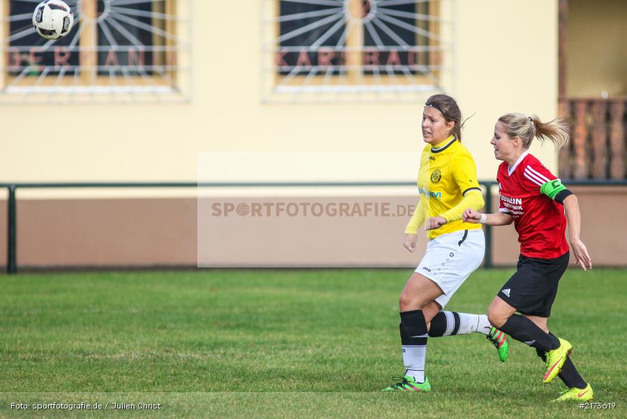 Susanne Hübschmann, Marie Theres Franz, 22.10.2016, Fussball, Landesliga Nord Frauen, SpVgg Oberfranken Bayreuth, FC Karsbach - Bild-ID: 2173619 Susanne Hübschmann, Marie Theres Franz, 22.10.2016, Fussball, Landesliga Nord Frauen, SpVgg Oberfranken Bayreuth, FC Karsbach - Bild-ID: 2173619