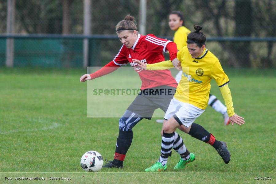 Lena Ganster, Laura Rosenberger, 22.10.2016, Fussball, Landesliga Nord Frauen, SpVgg Oberfranken Bayreuth, FC Karsbach - Bild-ID: 2173634