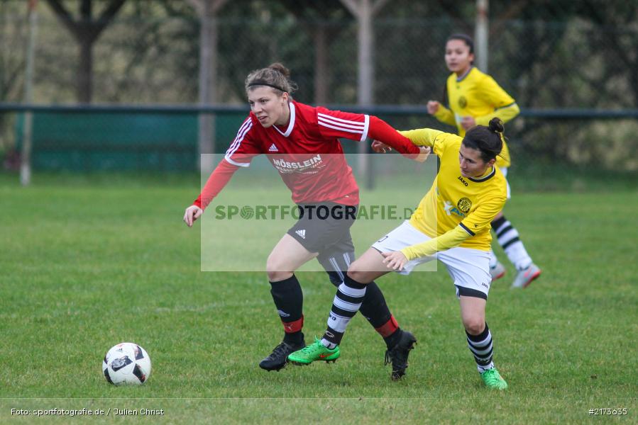 Lena Ganster, Laura Rosenberger, 22.10.2016, Fussball, Landesliga Nord Frauen, SpVgg Oberfranken Bayreuth, FC Karsbach - Bild-ID: 2173635