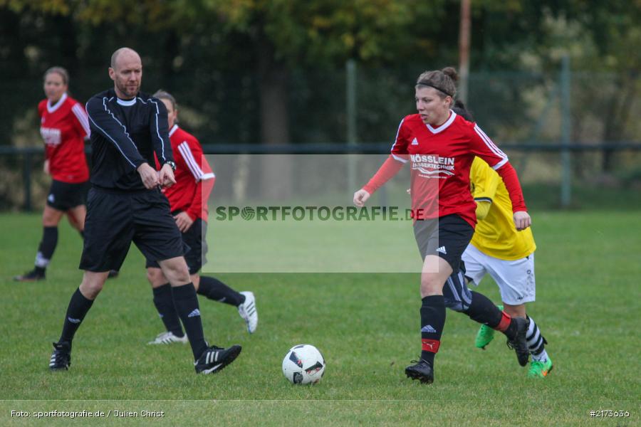 Lena Ganster, Laura Rosenberger, 22.10.2016, Fussball, Landesliga Nord Frauen, SpVgg Oberfranken Bayreuth, FC Karsbach - Bild-ID: 2173636