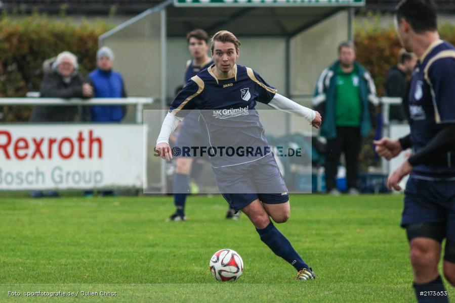 Sebastian Leisgang, 22.10.2016, Kreisklasse Würzburg, Fussball, FV Bachgrund, FC Gössenheim - Bild-ID: 2173653