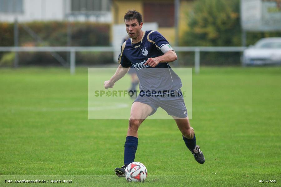 Benedikt Schlereth, 22.10.2016, Kreisklasse Würzburg, Fussball, FV Bachgrund, FC Gössenheim - Bild-ID: 2173655
