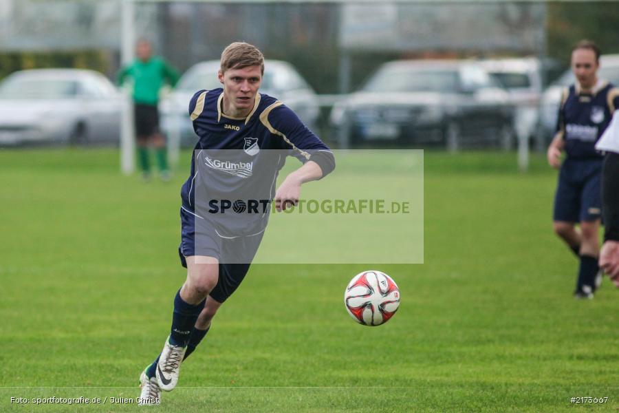 Benjamin Hoefling, 22.10.2016, Kreisklasse Würzburg, Fussball, FV Bachgrund, FC Gössenheim - Bild-ID: 2173667 Benjamin Hoefling, 22.10.2016, Kreisklasse Würzburg, Fussball, FV Bachgrund, FC Gössenheim - Bild-ID: 2173667