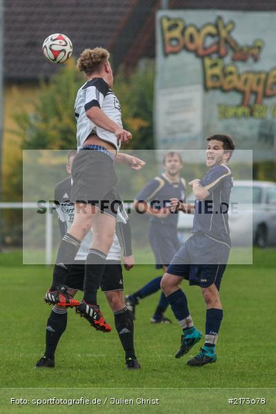 Bastian Gerhard, 22.10.2016, Kreisklasse Würzburg, Fussball, FV Bachgrund, FC Gössenheim - Bild-ID: 2173678