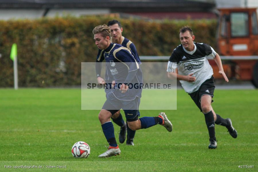 Jonas Holaschke, 22.10.2016, Kreisklasse Würzburg, Fussball, FV Bachgrund, FC Gössenheim - Bild-ID: 2173681