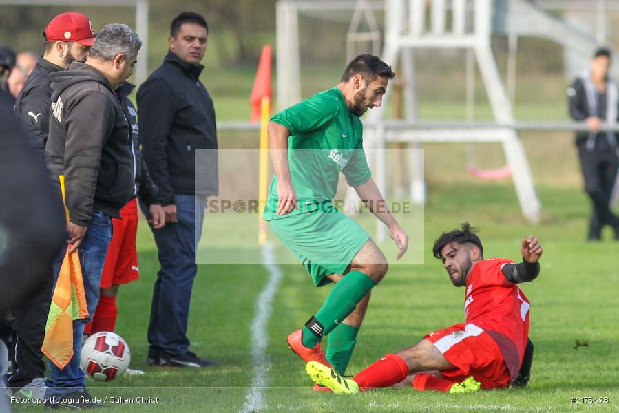 Mehmet Mercan, Murat Cebi, 23.10.2016, Fussball, Derby, FV Karlstadt II, FV Fatihspor Karlstadt - Bild-ID: 2173698