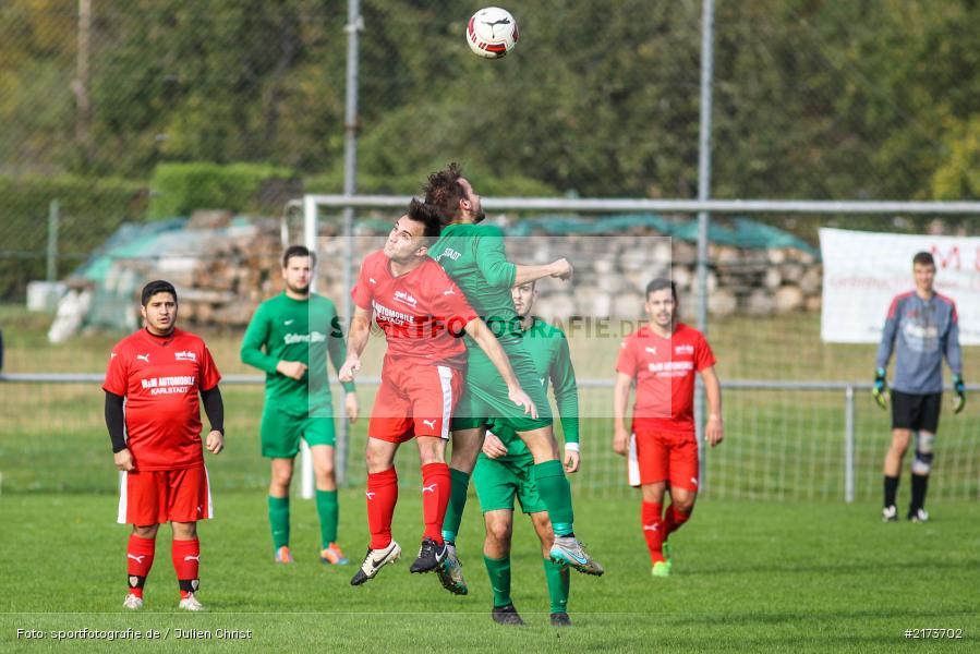 Serkan Gür, Philip Schwarz, 23.10.2016, Fussball, Derby, FV Karlstadt II, FV Fatihspor Karlstadt - Bild-ID: 2173702