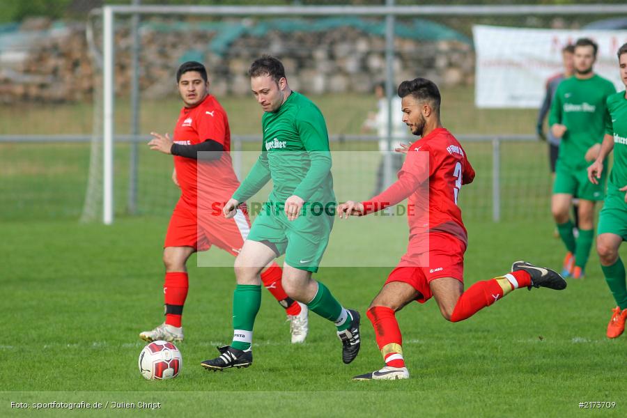 Emre Tayat, Manuel Schopf, 23.10.2016, Fussball, Derby, FV Karlstadt II, FV Fatihspor Karlstadt - Bild-ID: 2173709