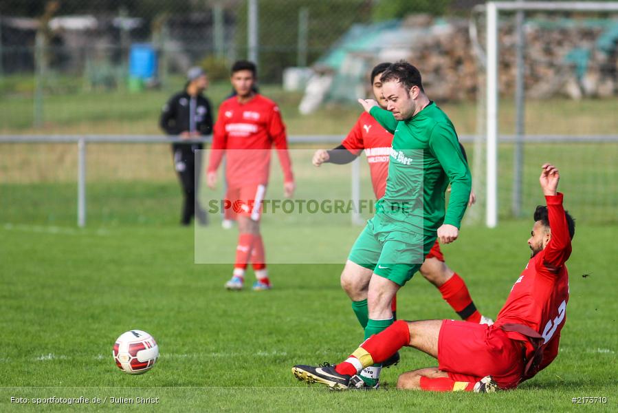 Manuel Schopf, Emre Tayat, 23.10.2016, Fussball, Derby, FV Karlstadt II, FV Fatihspor Karlstadt - Bild-ID: 2173710
