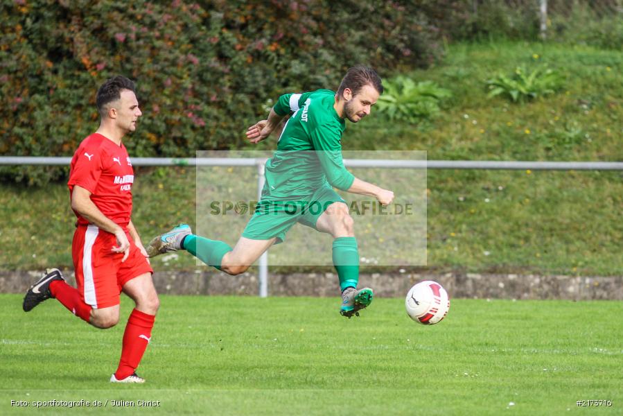 Philip Schwarz, Serkan Gür, 23.10.2016, Fussball, Derby, FV Karlstadt II, FV Fatihspor Karlstadt - Bild-ID: 2173716