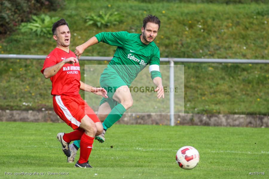 Serkan Gür, Philip Schwarz, 23.10.2016, Fussball, Derby, FV Karlstadt II, FV Fatihspor Karlstadt - Bild-ID: 2173718 Serkan Gür, Philip Schwarz, 23.10.2016, Fussball, Derby, FV Karlstadt II, FV Fatihspor Karlstadt - Bild-ID: 2173718