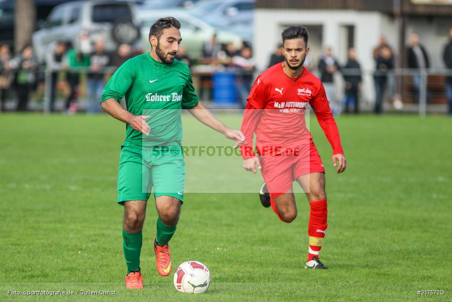 Emre Tayat, Murat Cebi, 23.10.2016, Fussball, Derby, FV Karlstadt II, FV Fatihspor Karlstadt - Bild-ID: 2173720