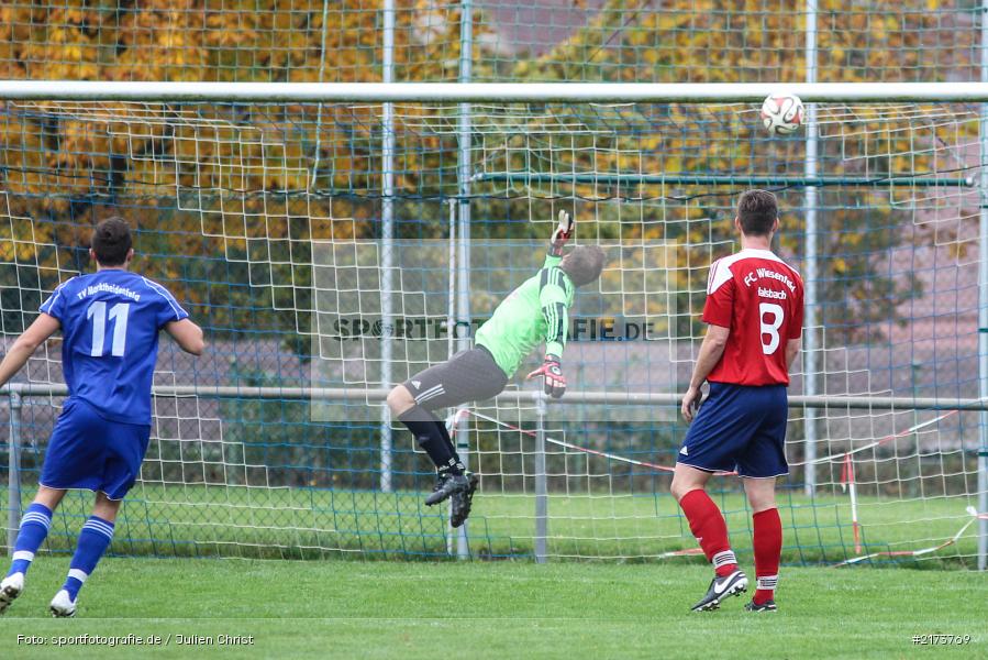 23.10.2016, Kreisliga Würzburg, TV Marktheidenfeld, FC Wiesenfeld/Halsbach - Bild-ID: 2173769